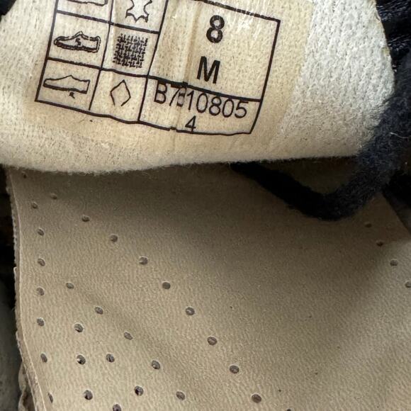 SAS Black Leather Lace Up Comfort Casual Walking Shoes Women's Size 8 - Picture 7 of 7